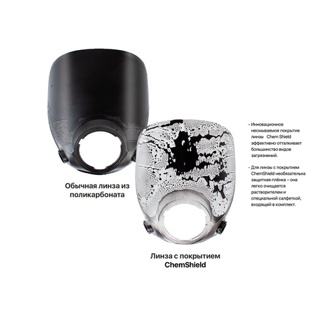 Полнолицевая маска Jeta Safety с покрытием линзы ChemShield фото 5 Полнолицевая маска Jeta Safety с покрытием линзы ChemShield фото 5