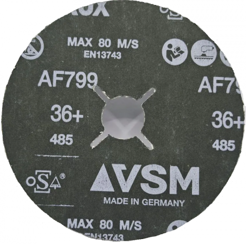 Фибровый круг VSM AF799 ACTIROX фото 2